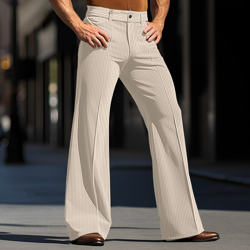 Lichtgewicht corduroy pantalon voor de zomer met een elegante snit en ademende stof