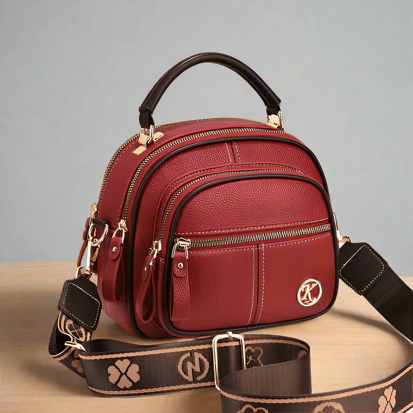 Elegante metgezel voor elke dag
Deze vintage leren crossbodytas voor dames combineert stijl en functionaliteit en is perfect voor elke dag of voor speciale gelegenheden. Met zijn klassieke ontwerp en praktische opbergruimte biedt hij ruimte voor al je benodigdheden en voegt hij een vleugje elegantie toe aan je outfit. De hoogwaardige afwerking zorgt voor duurzaamheid en maakt deze tas een ideale metgezel voor herfst- en winterdagen. Ervaar comfort en stijl in een tas die je persoonlijkheid benadrukt.
Redene