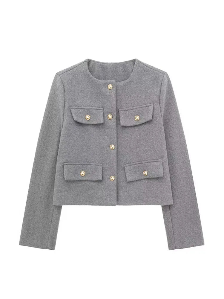 Stijlvol vest met knoopsluiting van zacht materiaal voor mannen.
