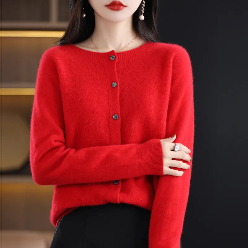 Elegant damesvest met knopen, veelzijdig en stijlvol
