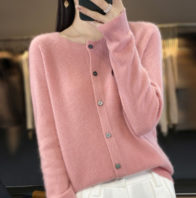 Elegant damesvest met knopen, veelzijdig en stijlvol