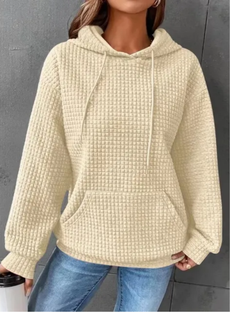 Elegante, casual hoodie voor dames, ideaal voor frisse dagen en ontspannen outfits.