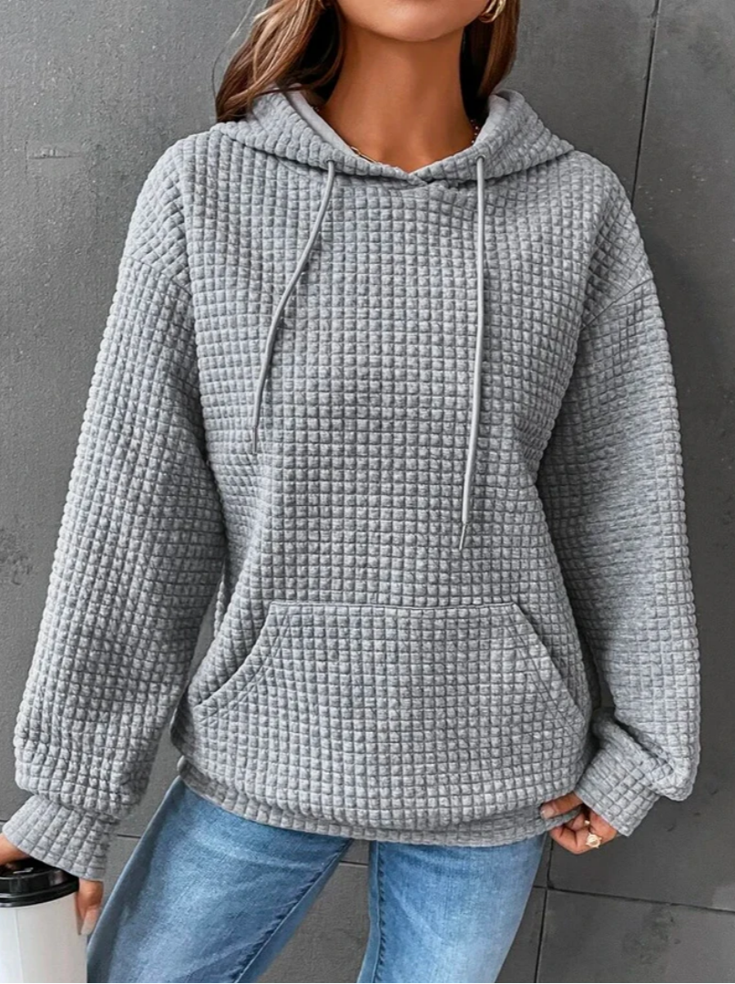 Elegante, casual hoodie voor dames, ideaal voor frisse dagen en ontspannen outfits.