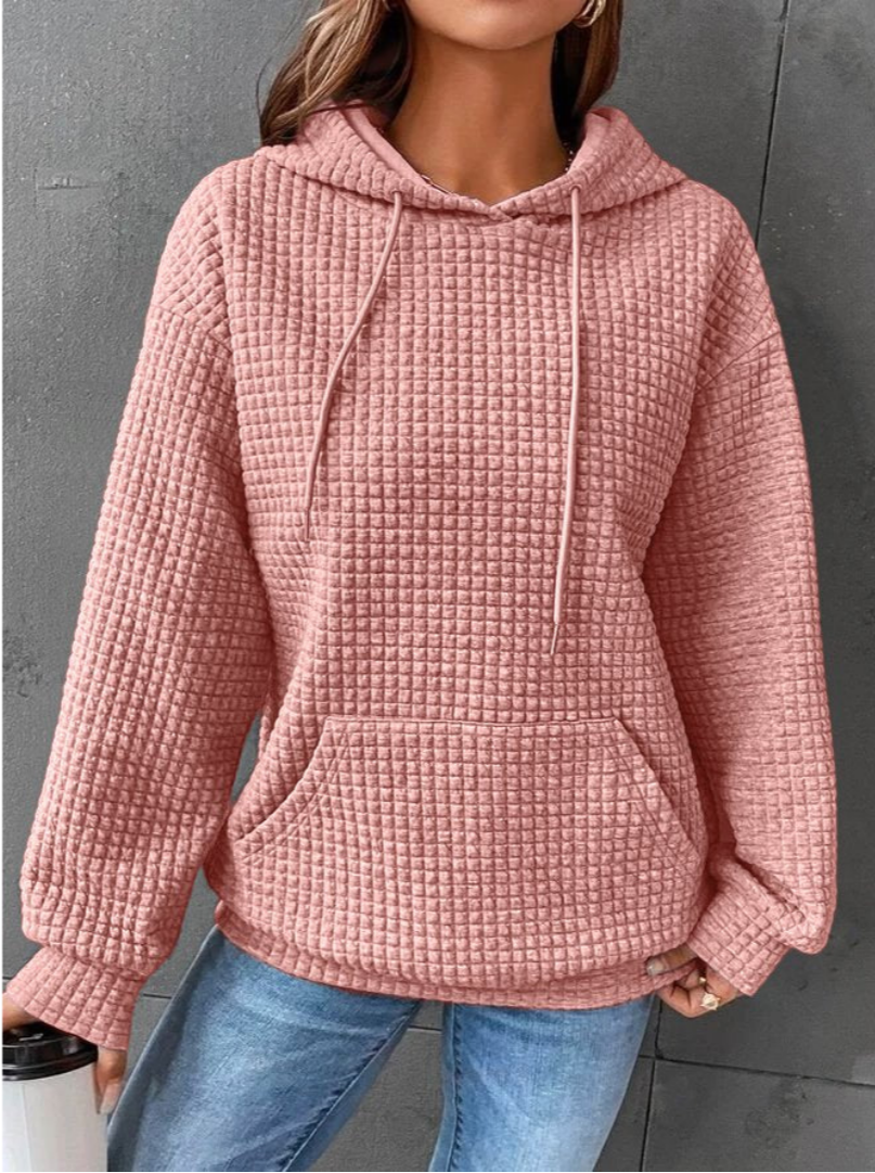 Elegante, casual hoodie voor dames, ideaal voor frisse dagen en ontspannen outfits.