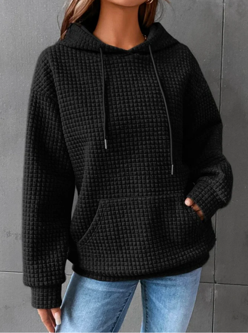 Elegante, casual hoodie voor dames, ideaal voor frisse dagen en ontspannen outfits.