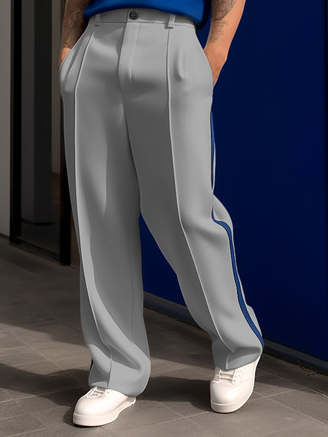 Lichte en elegante zakelijke pantalon voor de zomer met een moderne snit.