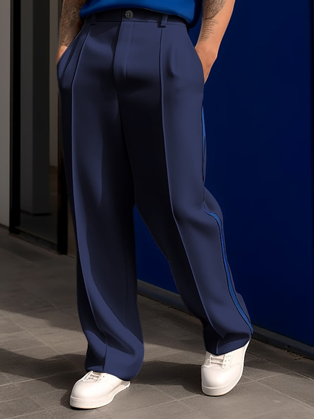 Lichte en elegante zakelijke pantalon voor de zomer met een moderne snit.
