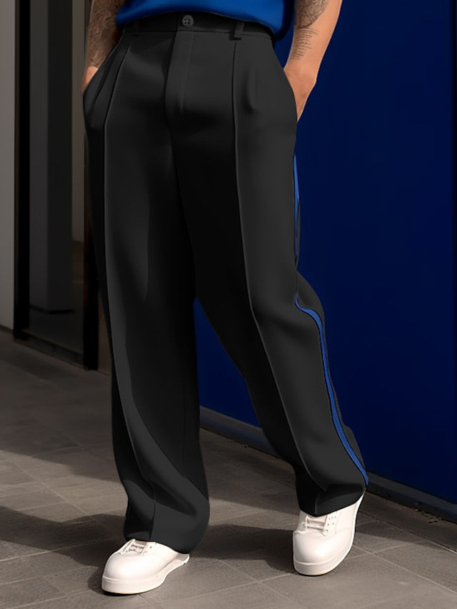 Lichte en elegante zakelijke pantalon voor de zomer met een moderne snit.