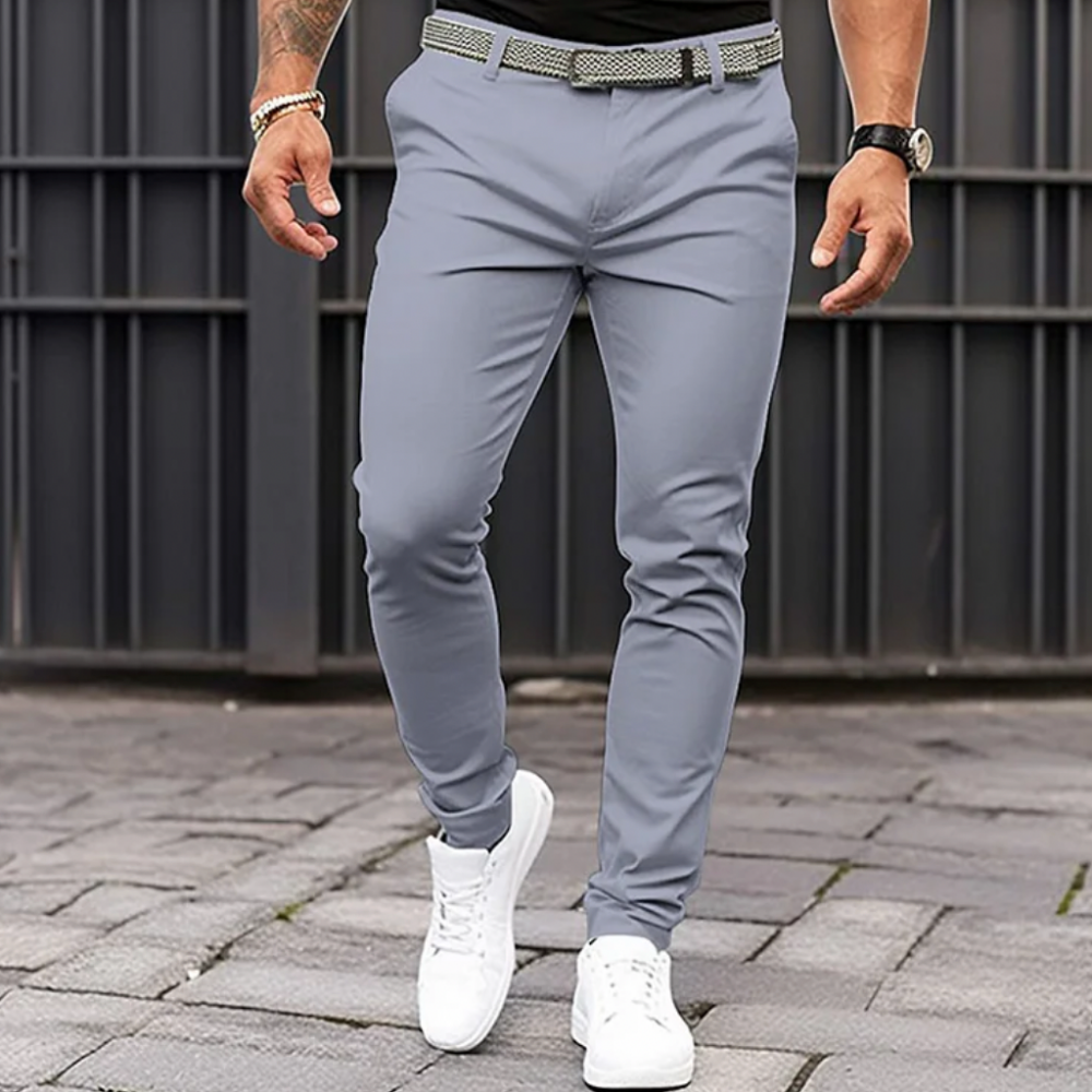 Lichtgewicht en stijlvolle formele broek voor heren, perfect voor de zomer