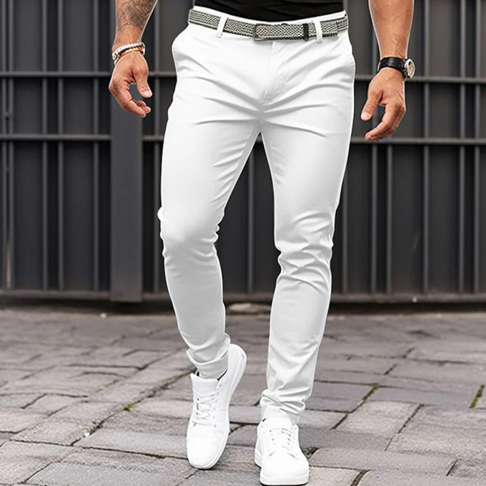 Lichtgewicht en stijlvolle formele broek voor heren, perfect voor de zomer