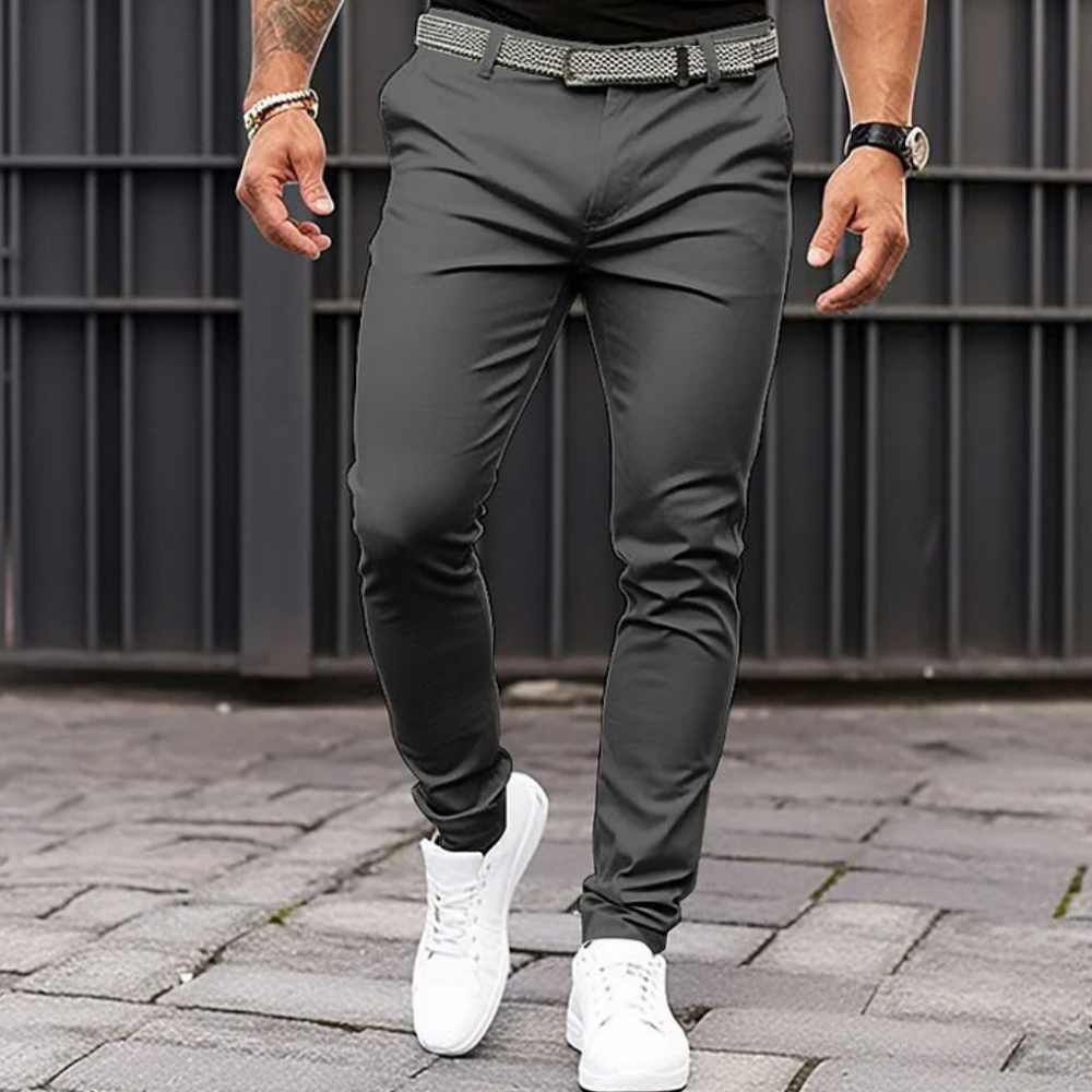 Lichtgewicht en stijlvolle formele broek voor heren, perfect voor de zomer
