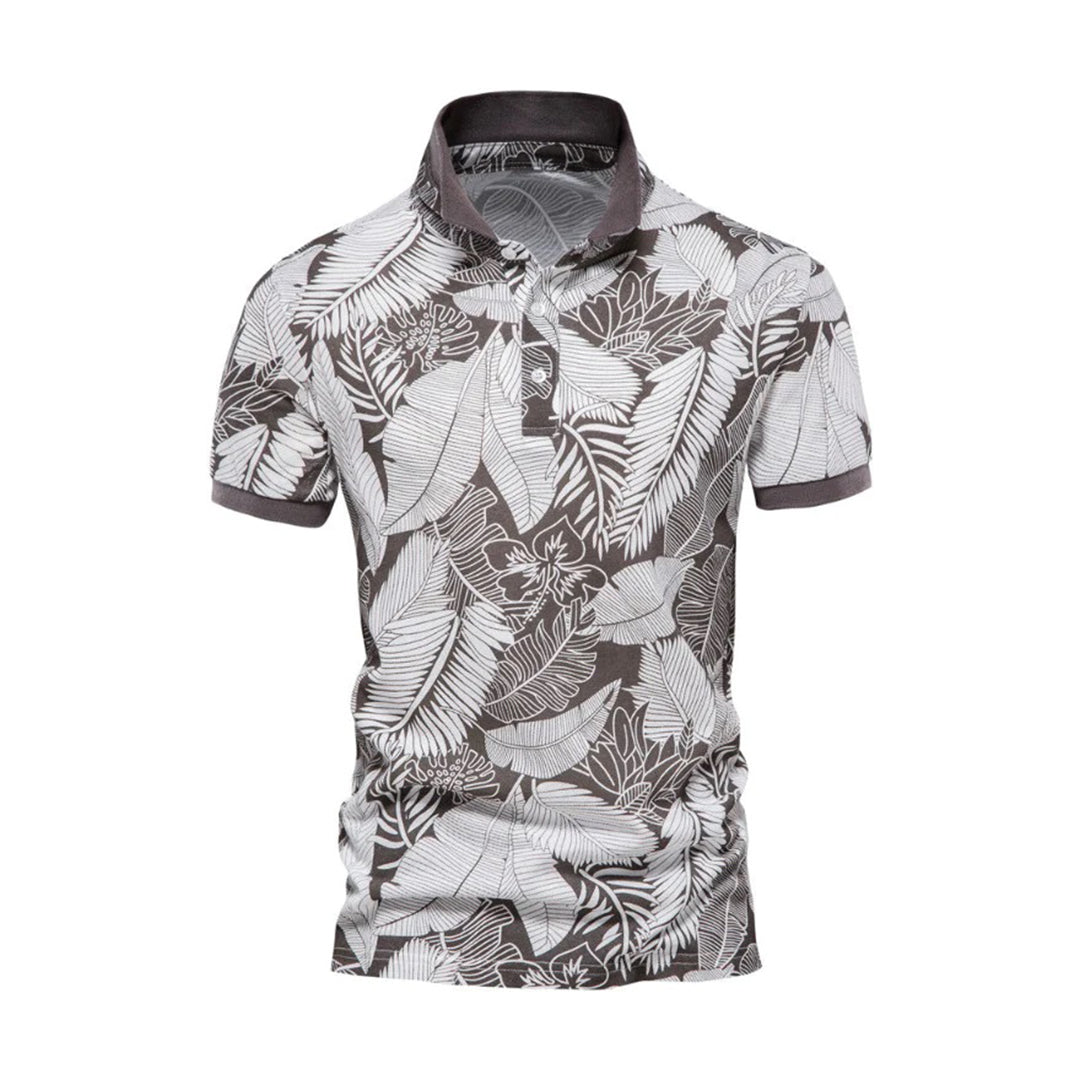Hawaiiaans poloshirt voor de zomer – licht, ademend en tropisch.