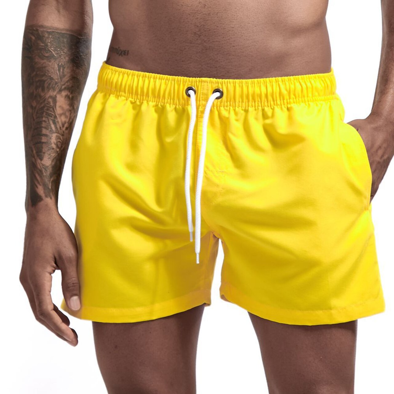 Ademende zwemshorts voor heren voor de zomer - lichtgewicht, sneldrogend en comfortabel