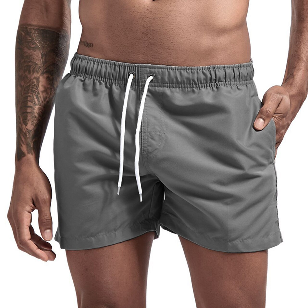 Ademende zwemshorts voor heren voor de zomer - lichtgewicht, sneldrogend en comfortabel