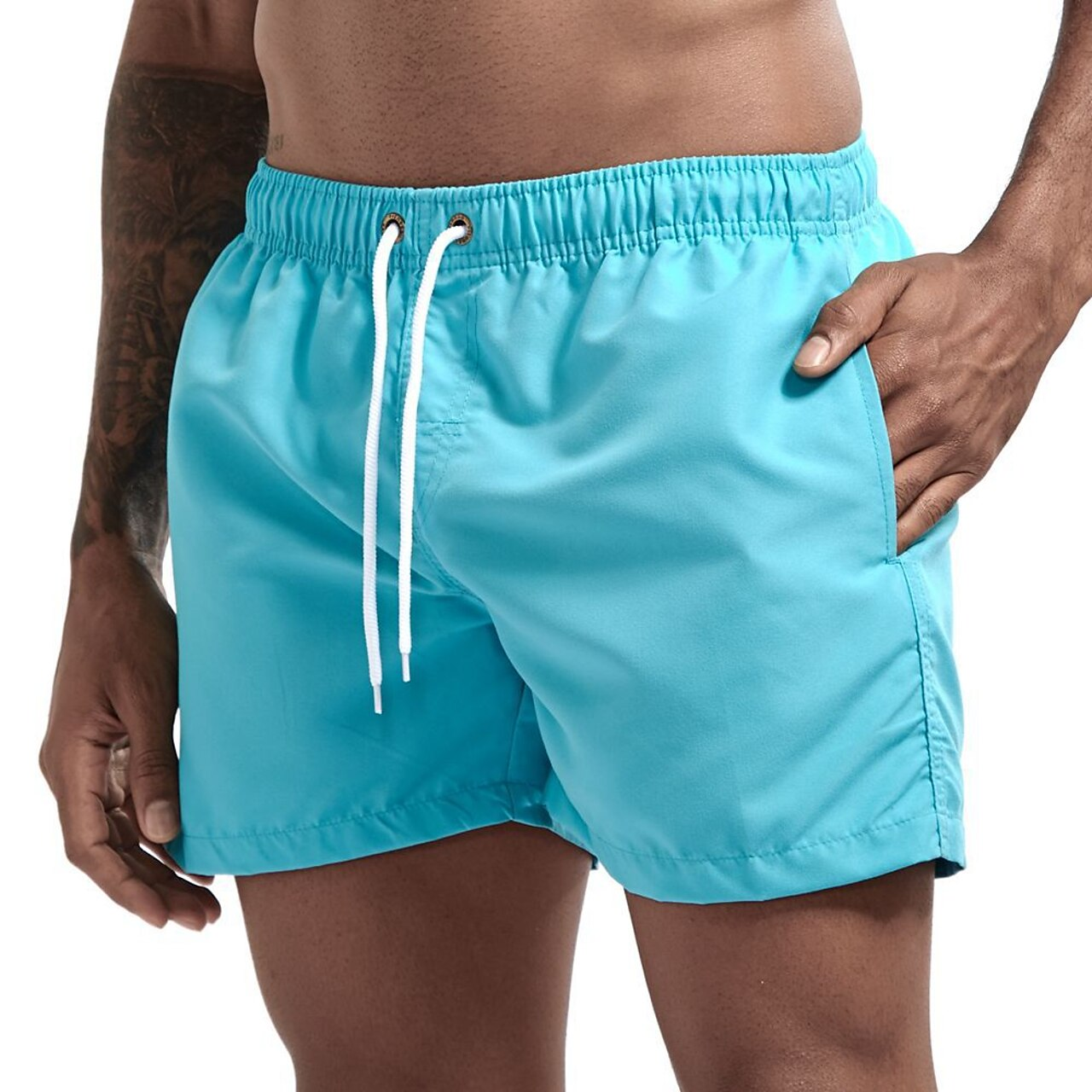 Ademende zwemshorts voor heren voor de zomer - lichtgewicht, sneldrogend en comfortabel
