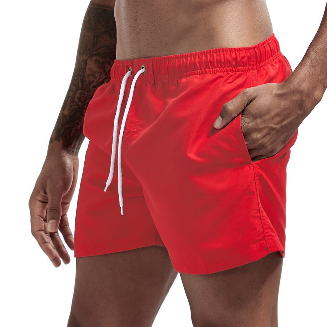 Ademende zwemshorts voor heren voor de zomer - lichtgewicht, sneldrogend en comfortabel
