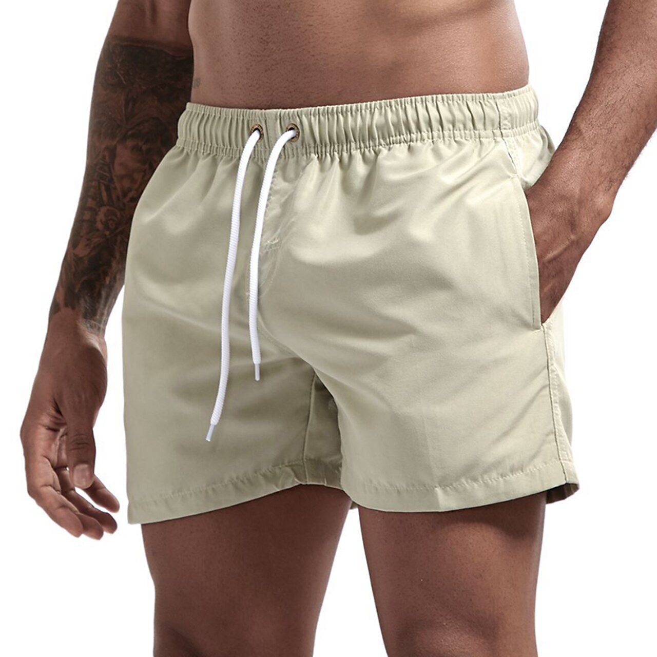 Ademende zwemshorts voor heren voor de zomer - lichtgewicht, sneldrogend en comfortabel