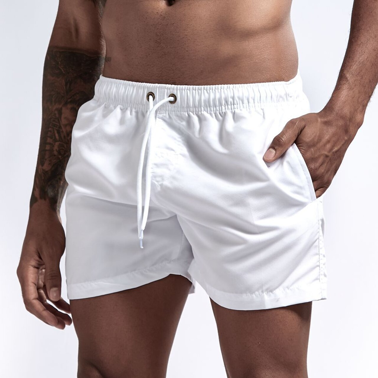 Ademende zwemshorts voor heren voor de zomer - lichtgewicht, sneldrogend en comfortabel