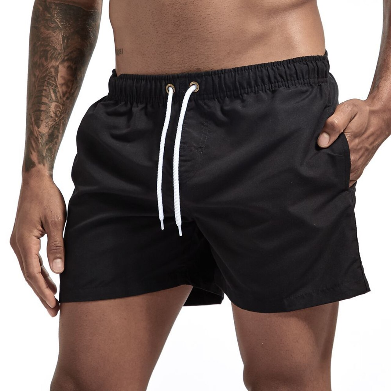 Ademende zwemshorts voor heren voor de zomer - lichtgewicht, sneldrogend en comfortabel