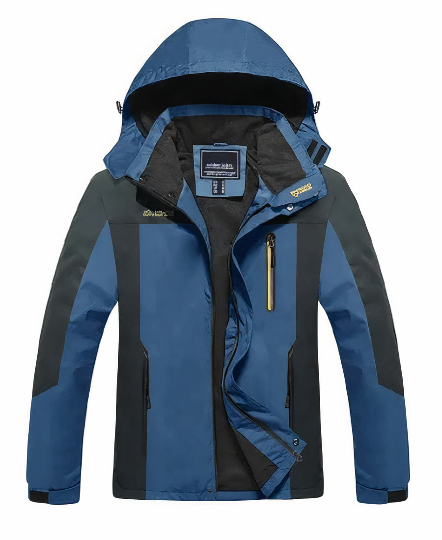 Outdoorjas voor heren, waterdicht en ademend, ideaal voor herfst- en winterdagen.