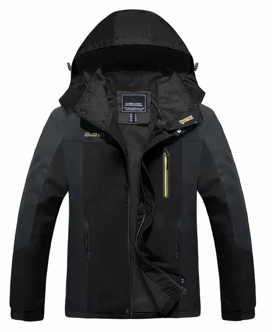 Outdoorjas voor heren, waterdicht en ademend, ideaal voor herfst- en winterdagen.