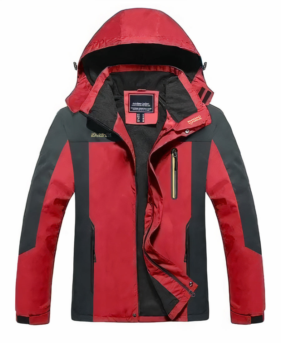 Outdoorjas voor heren, waterdicht en ademend, ideaal voor herfst- en winterdagen.