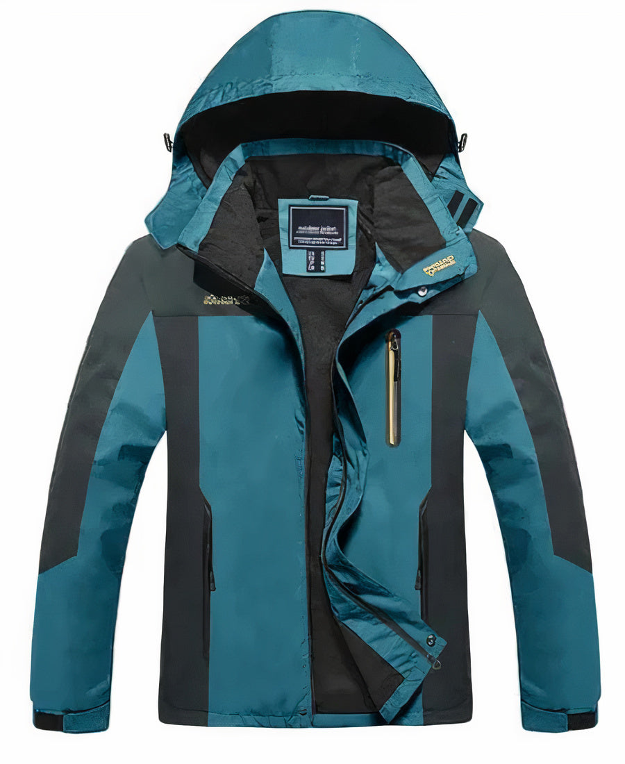 Outdoorjas voor heren, waterdicht en ademend, ideaal voor herfst- en winterdagen.