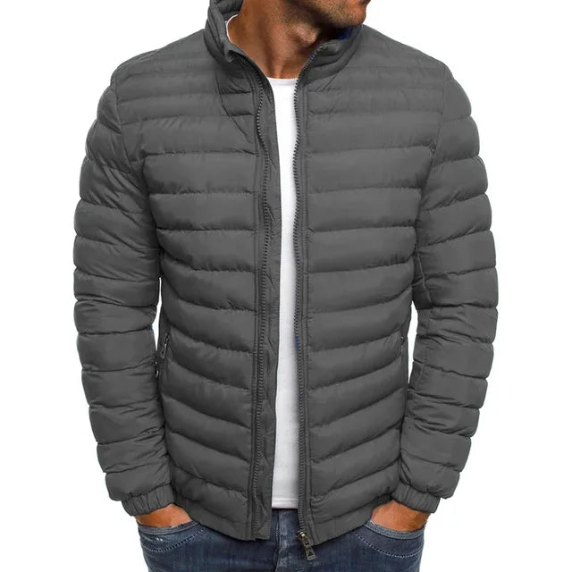 Klassieke winterjas voor heren met een elegant ontwerp en warme voering