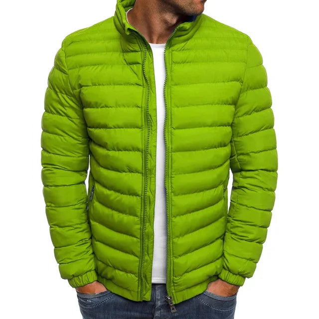 Klassieke winterjas voor heren met een elegant ontwerp en warme voering