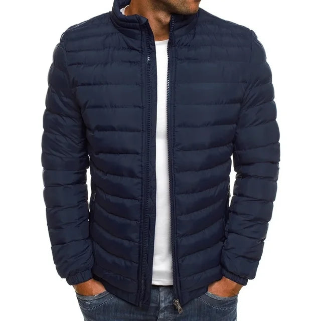 Klassieke winterjas voor heren met een elegant ontwerp en warme voering