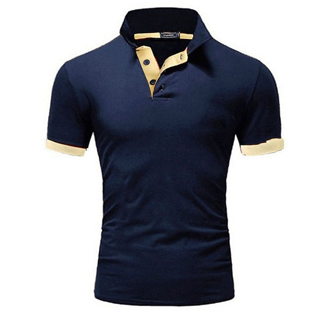 Casual zomer golf poloshirt voor heren - lichtgewicht, ademend en stijlvol voor warme dagen