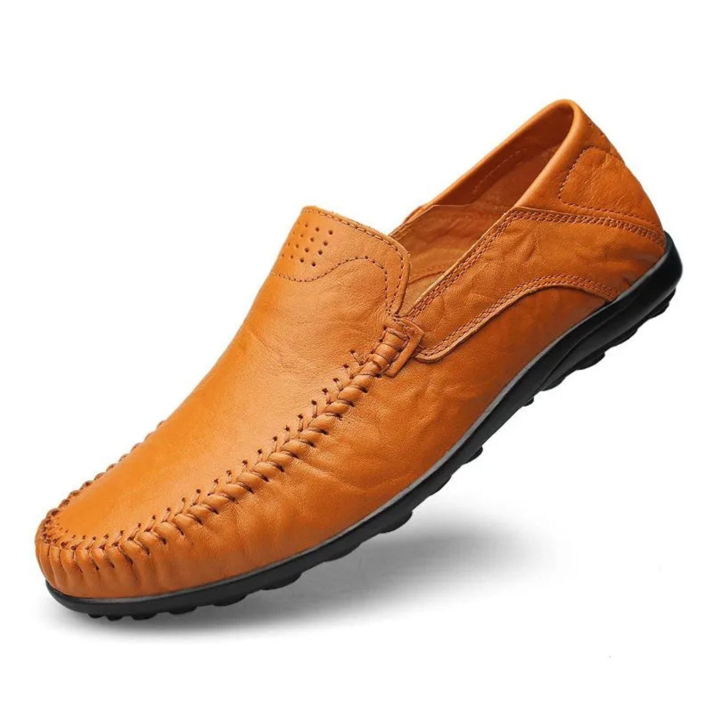 Elegante herenschoenen in Italiaanse stijl, ideaal voor comfort en stijl in de herfst en winter.