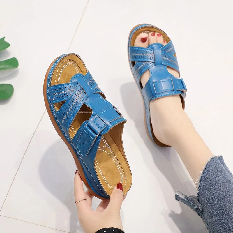 Klassieke wandelsandalen voor dames – comfortabel, ademend en antislip