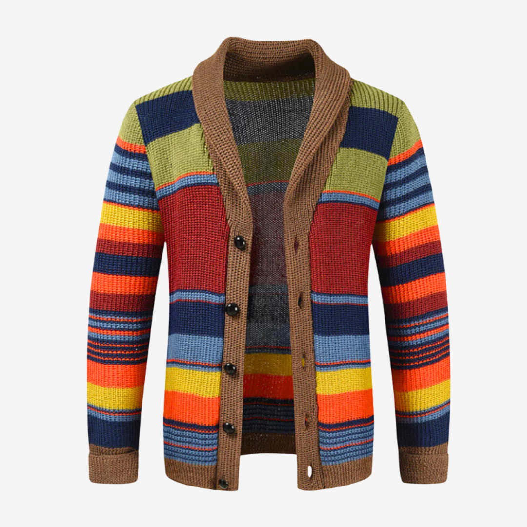 Kleurrijk vest voor heren met een modern ontwerp en comfortabele pasvorm, ideaal voor
