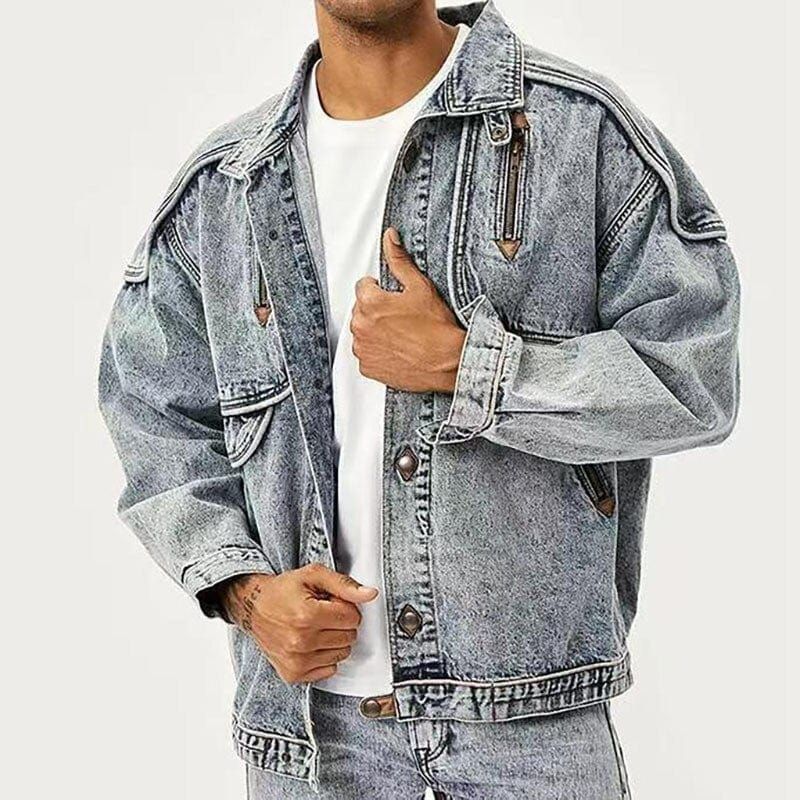Modieus spijkerjack voor mannen - casual look voor herfst- en winterdagen