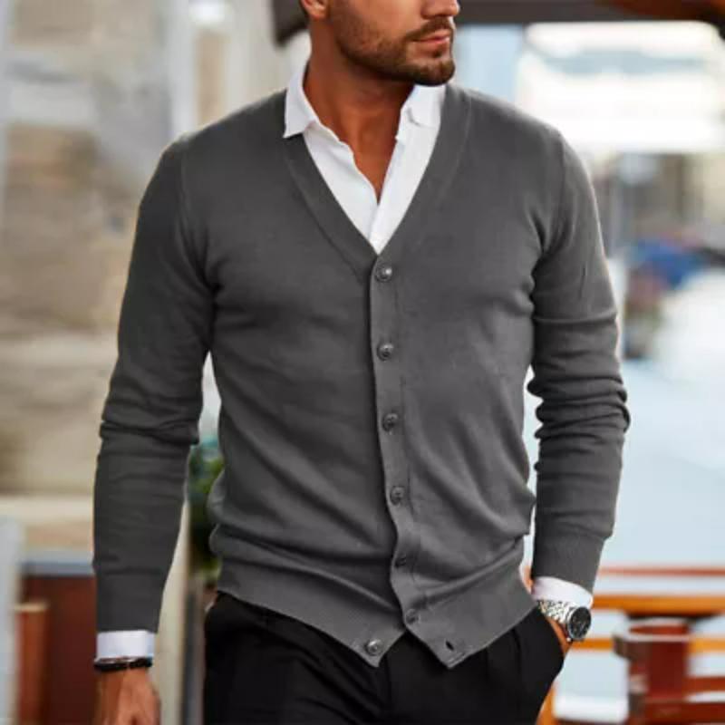 Modieus vest voor mannen met ritssluiting en praktische zakken, perfect voor werk en vrije tijd
