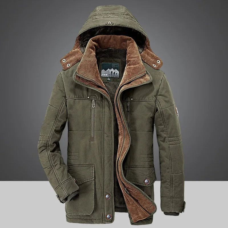 Modieus warm winterjack voor mannen met trendy ontwerp en hoogwaardige voering, perfect voor koude dagen.
