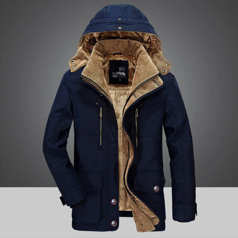 Modieus warm winterjack voor mannen met trendy ontwerp en hoogwaardige voering, perfect voor koude dagen.