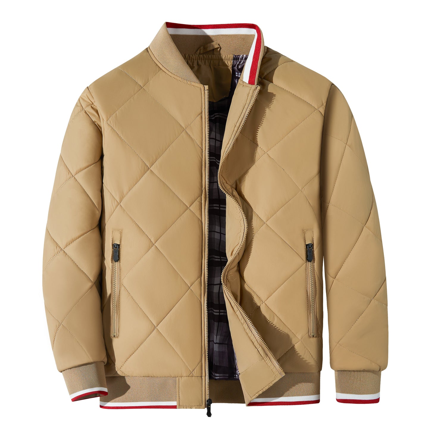 Modieuze warme winterjas voor mannen, ideaal voor koude winterdagen met stijl.