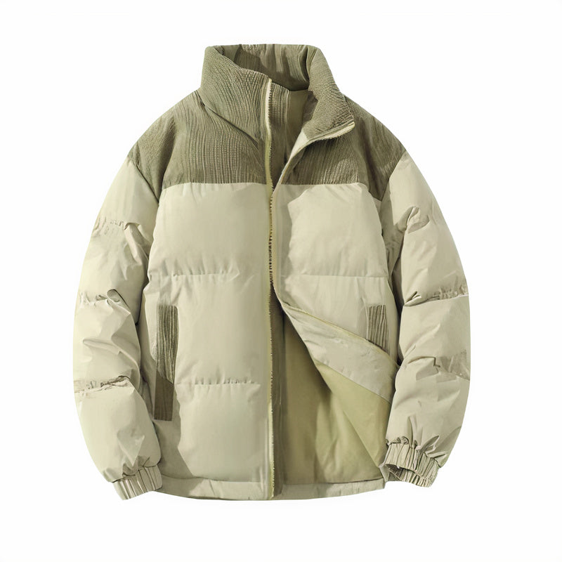 Modieuze winterjas voor heren met thermische isolatie, praktische zakken en een tijdloos ontwerp, ideaal voor herfst- en winterdagen.