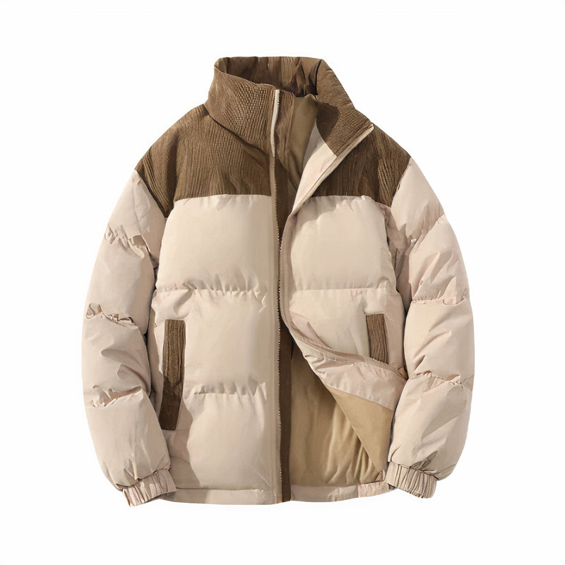 Modieuze winterjas voor heren met thermische isolatie, praktische zakken en een tijdloos ontwerp, ideaal voor herfst- en winterdagen.
