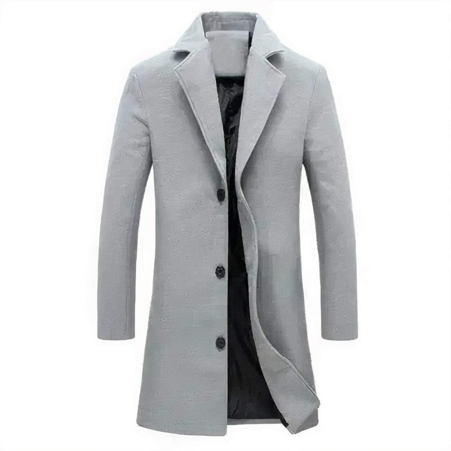 Modieuze winterjas voor mannen, ideaal voor koude dagen en elegante winteroutfits.