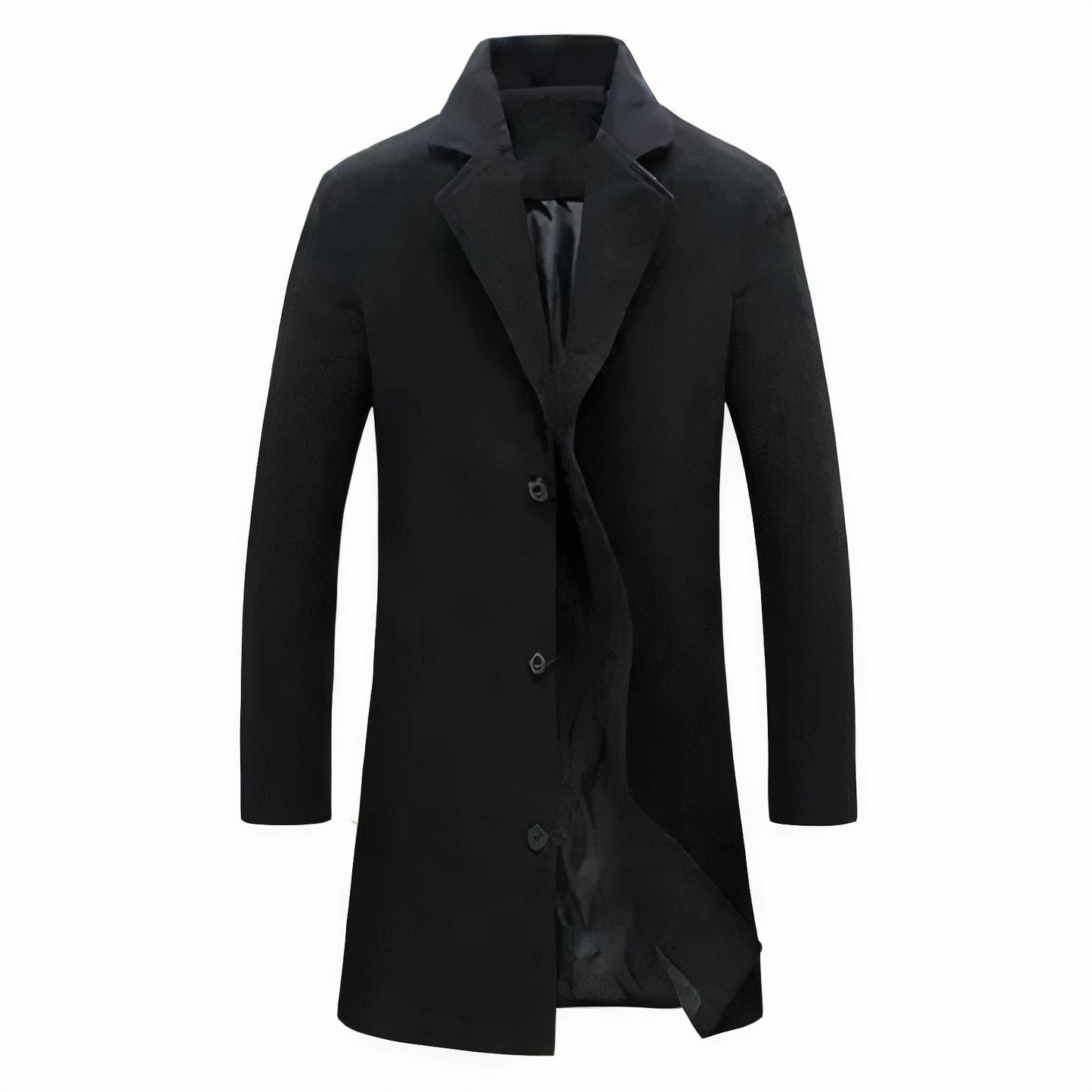 Modieuze winterjas voor mannen, ideaal voor koude dagen en elegante winteroutfits.