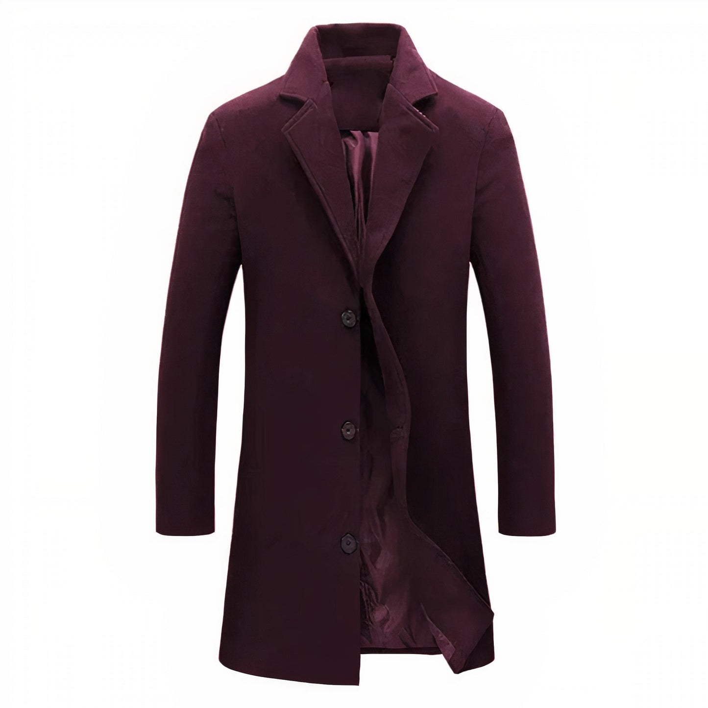 Modieuze winterjas voor mannen, ideaal voor koude dagen en elegante winteroutfits.