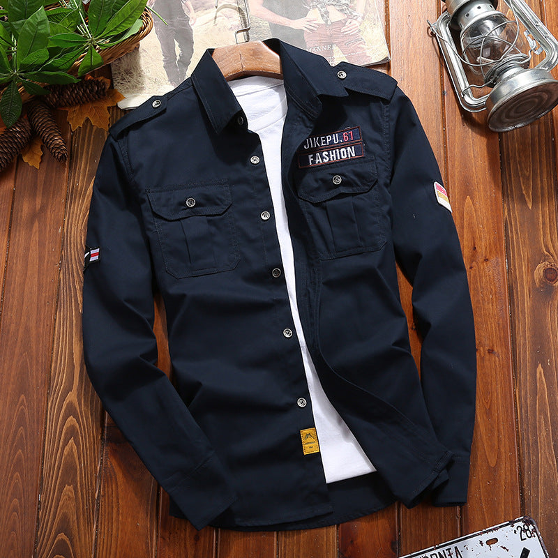 Elegant herenjas in militaire stijl - Alex