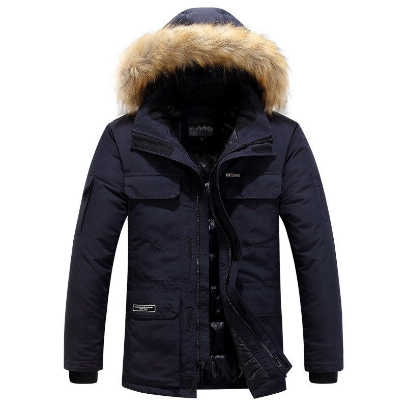 Stijlvolle premium winterjas met een moderne pasvorm en weerbestendig ontwerp.