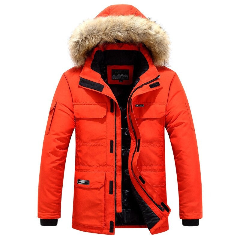 Stijlvolle premium winterjas met een moderne pasvorm en weerbestendig ontwerp.