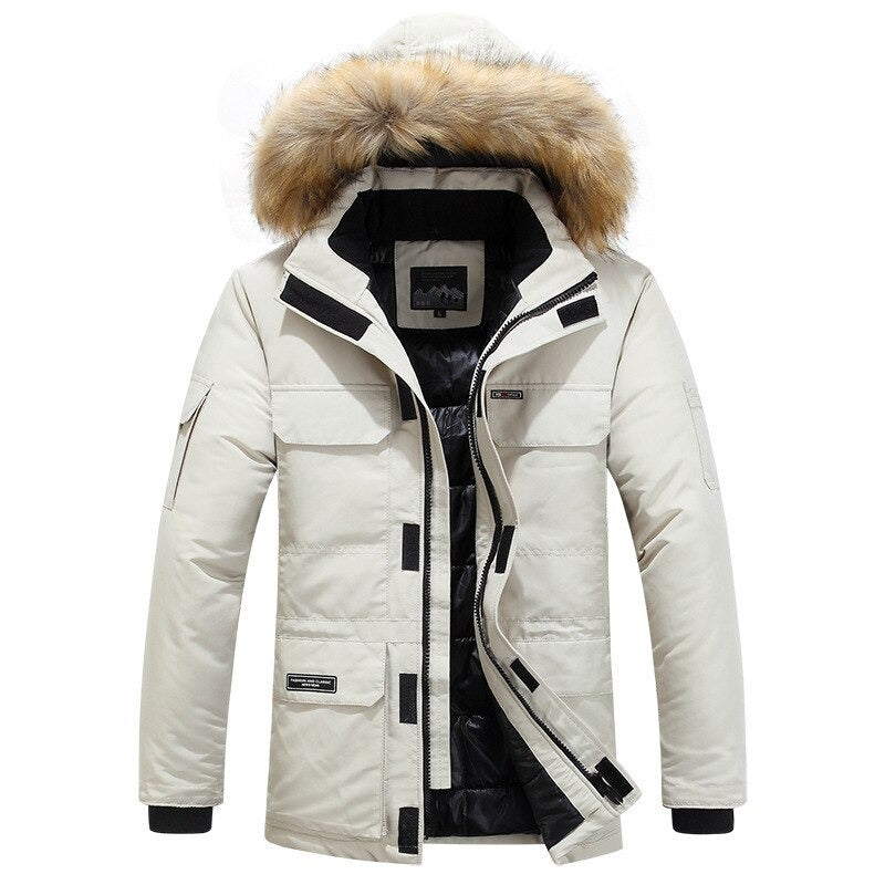 Stijlvolle premium winterjas met een moderne pasvorm en weerbestendig ontwerp.