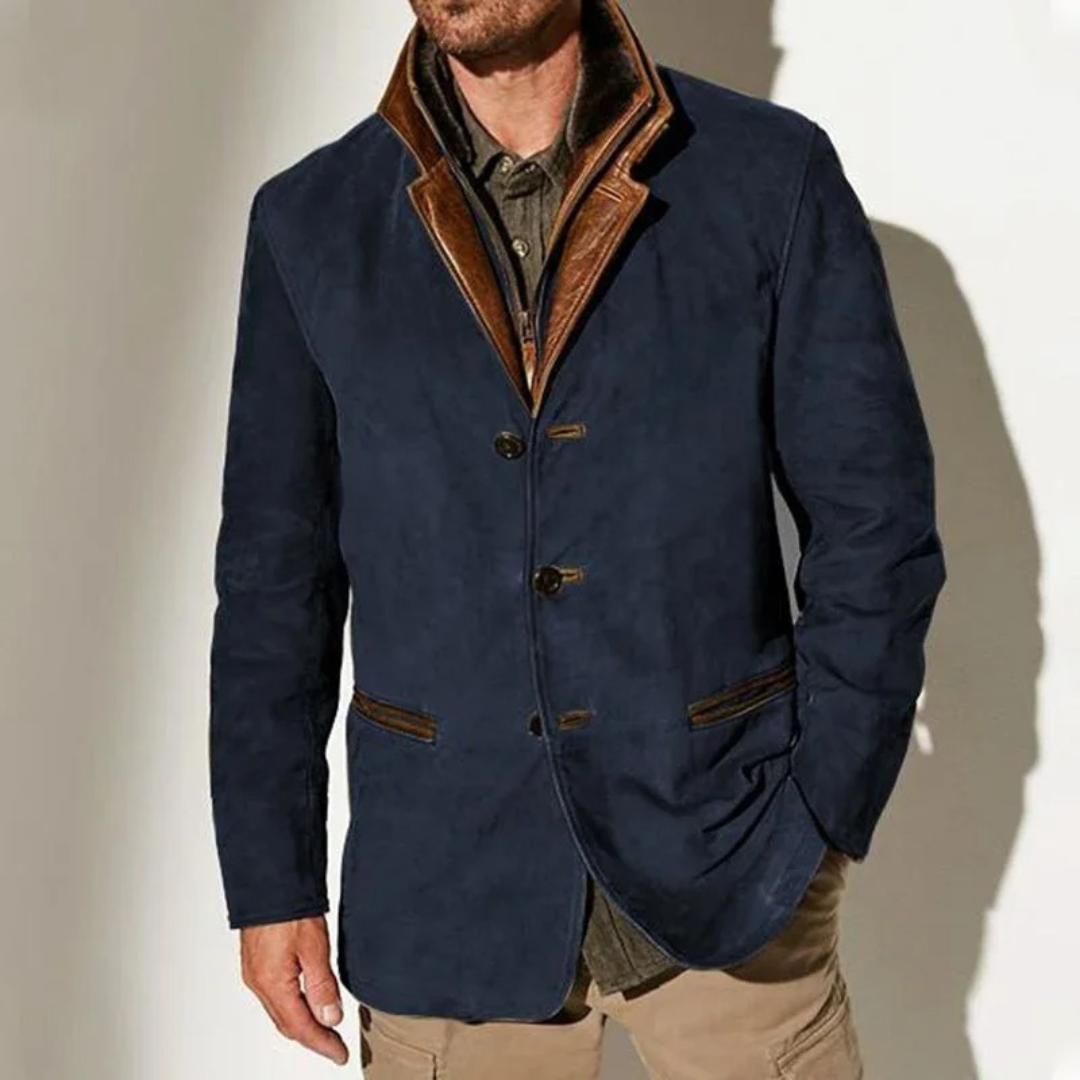 Retro winterjas voor mannen, warm en stijlvol voor koude dagen