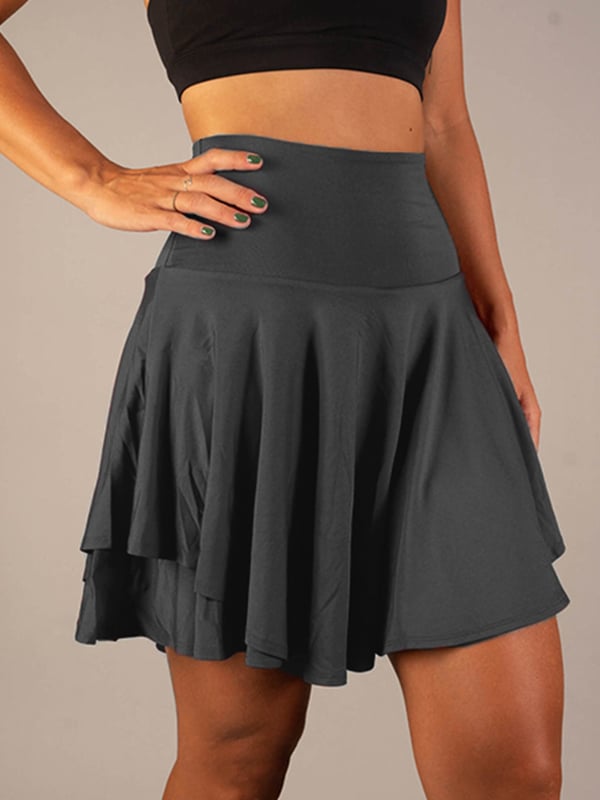 Elegante minirok voor de zomer, licht en vrouwelijk voor warme dagen